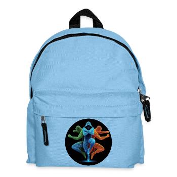 Bunte Dreifaltigkeit - Kinder Rucksack - Hellblau - Vorne