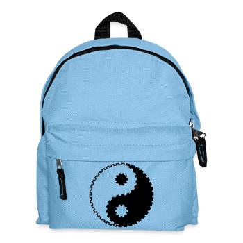 Yin Yang Gear – Asian Balance & Technique - Kids' Backpack - light blue - Front