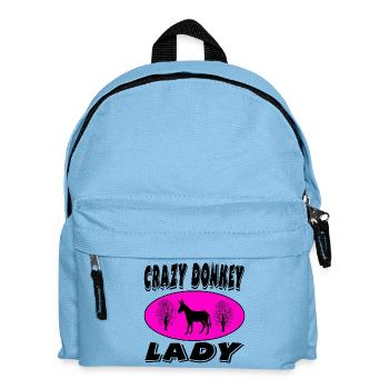 donkey - Kids' Backpack - light blue - Front