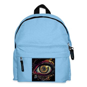 Time Eyes Movement - Kids' Backpack - light blue - Front