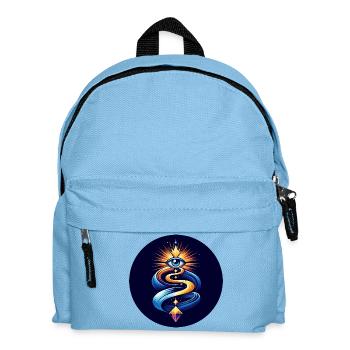 All-seeing eye - Kids' Backpack - light blue - Front