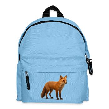Renard roux à la lumière de la nature - Sac à dos Enfant - bleu clair - Devant