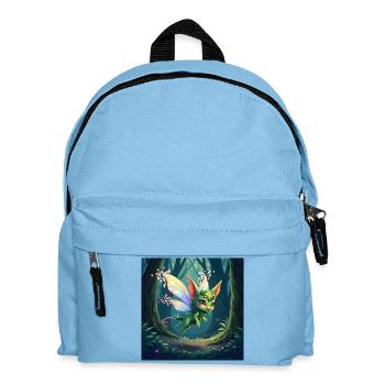 Forest Rainbow Dragon - Kids' Backpack - light blue - Front
