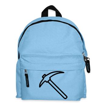Eispickel - Kinder Rucksack - Hellblau - Vorne