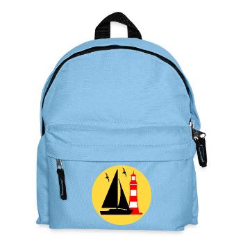 Sail - Kids' Backpack - light blue - Front