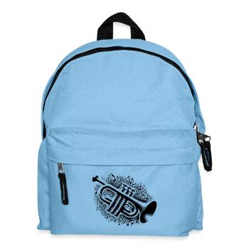 Trumpets Sheet Music Explosion Magic Brass with Soul - Kids' Backpack - light blue - Front