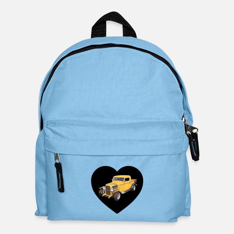 Autos - Kinder Rucksack - Hellblau