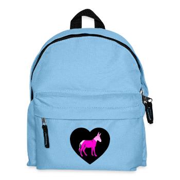 donkey - Kids' Backpack - light blue - Front