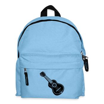 Ukulele - Kinder Rucksack - Hellblau - Vorne