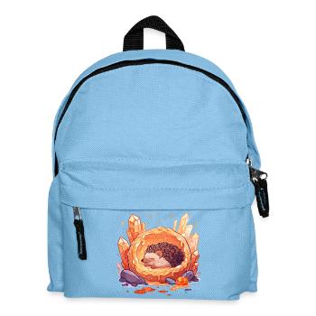 Hérisson dans l’Orbe de Cristal - Sac à dos Enfant - bleu clair - Devant
