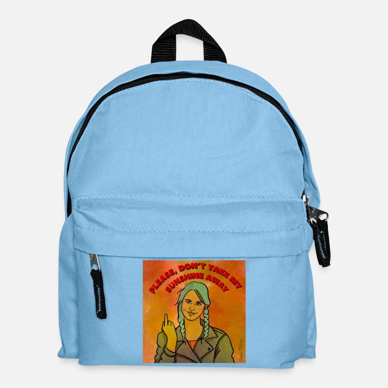 Please don't take my sunshine away - Kids' Backpack - light blue