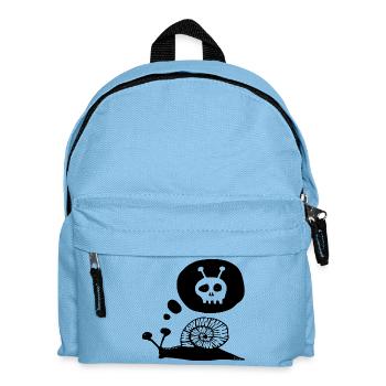 CAGOUILLE_bzzz_black - Sac à dos Enfant - bleu clair - Devant