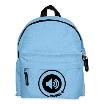Volume_knop_8 - Kids' Backpack - light blue - Front