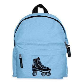 Roller skate - Kids' Backpack - light blue - Front