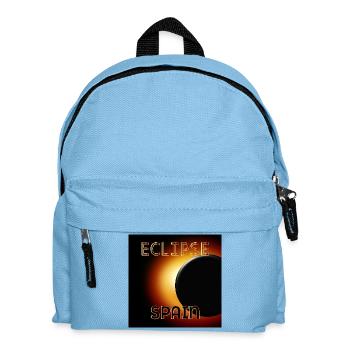 ÉCLIPSE D’ESPAGNE AOÛT 2026 - Sac à dos Enfant - bleu clair - Devant