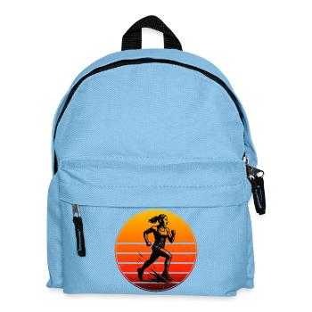 Inspiration pour la course cool - Sac à dos Enfant - bleu clair - Devant