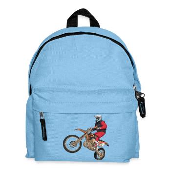 Motard tout-terrain - Sac à dos Enfant - bleu clair - Devant