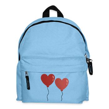 Twin Hearts Ballons - Kinder Rucksack - Hellblau - Vorne
