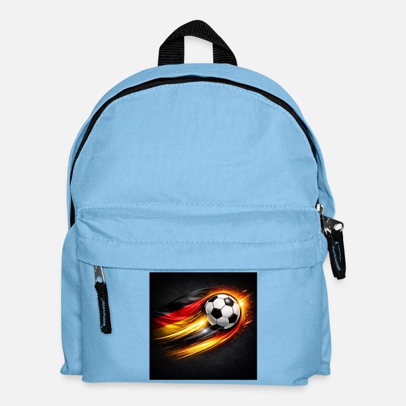 Fire Trail Germany Football - Kids' Backpack - light blue