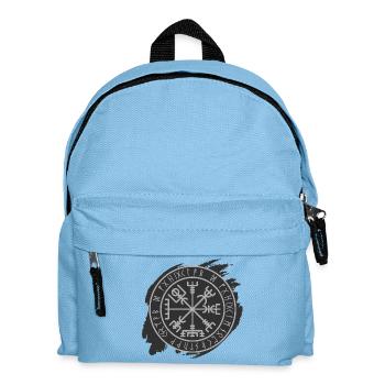 Vegvisir Wikinger Kompass - Kinder Rucksack - Hellblau - Vorne