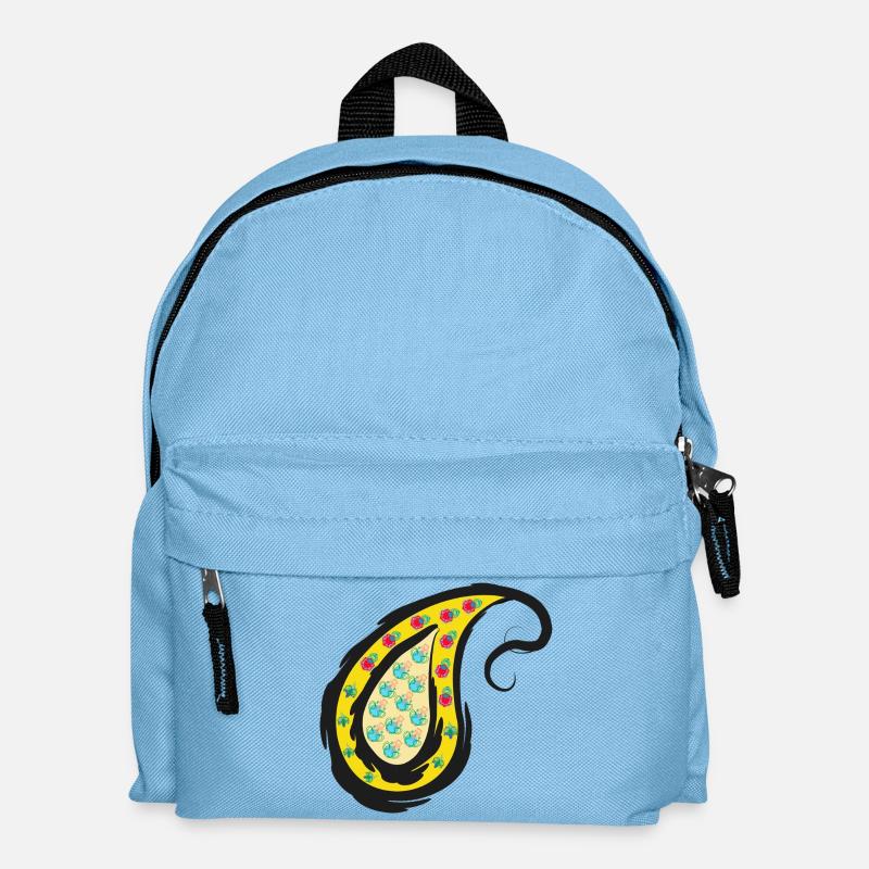 Orientalisches Symbol - Kinder Rucksack - Hellblau