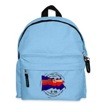 Le_Parc_donne_la_meme_couleur_aux_fans - Sac à dos Enfant - bleu clair - Devant