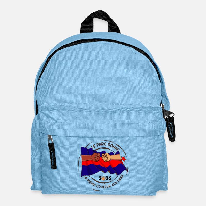 Le_Parc_donne_la_meme_couleur_aux_fans - Kids' Backpack - light blue