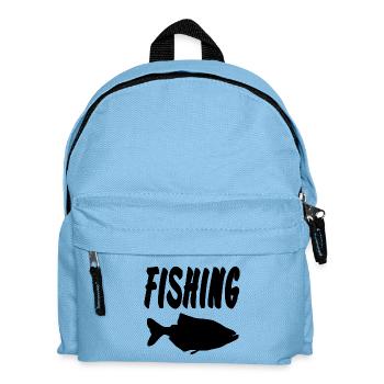 Angling - Kids' Backpack - light blue - Front