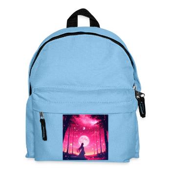 Moonlit Dream Forest - Kids' Backpack - light blue - Front