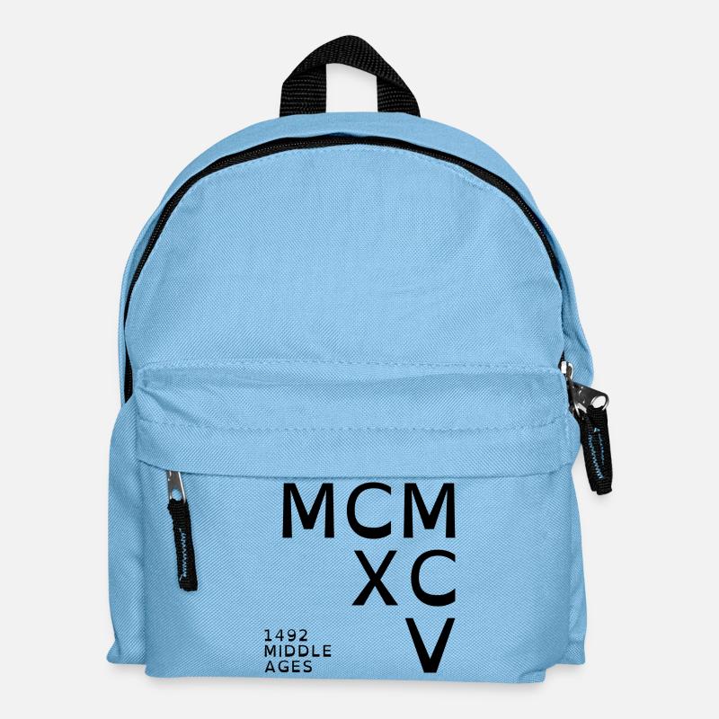 1995_COMPANY_black - Kids' Backpack - light blue