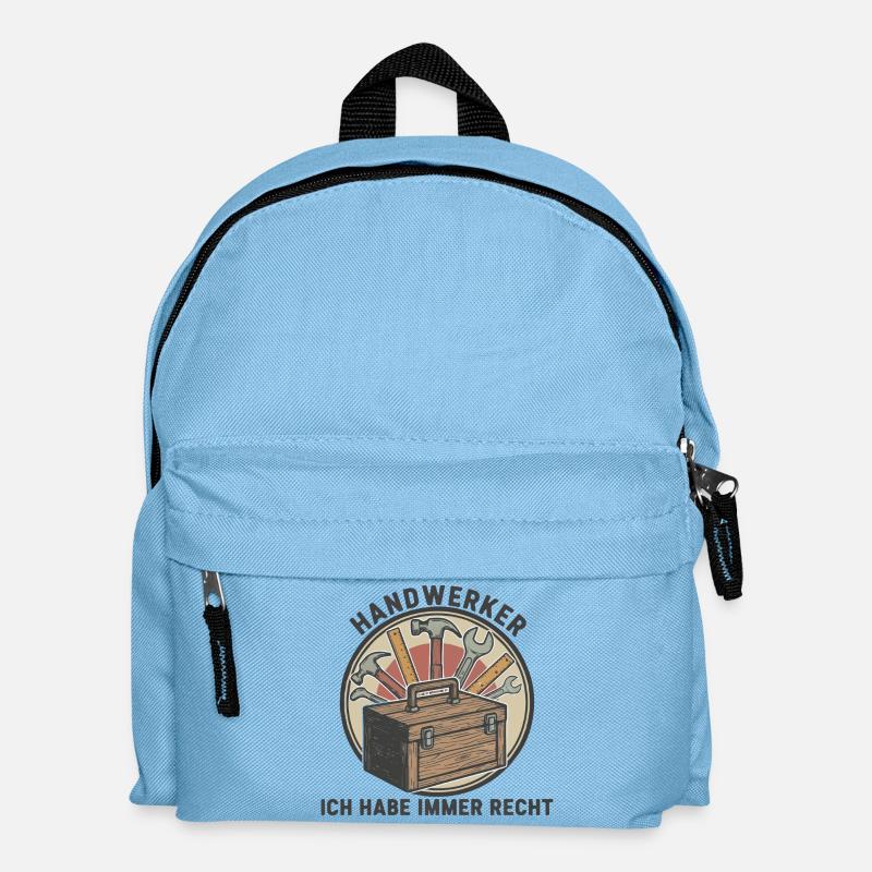 Handwerker Ehre - Kinder Rucksack - Hellblau