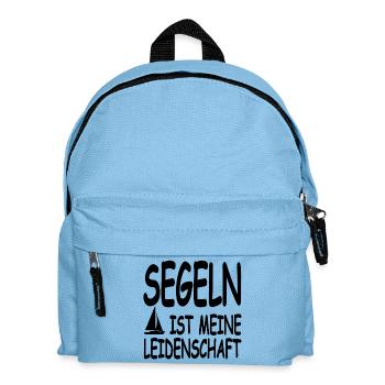 Segeln - Kinder Rucksack - Hellblau - Vorne