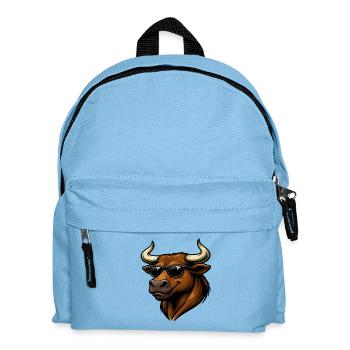 Sunglasses Bull Street Style - Kids' Backpack - light blue - Front