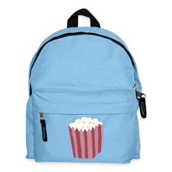 Popcornbox-Illustration - Kinder Rucksack - Hellblau - Vorne
