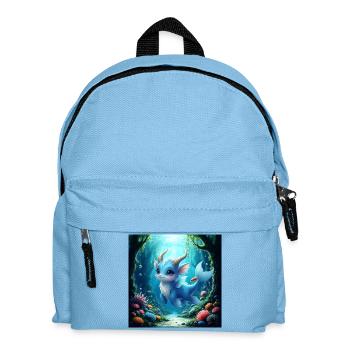 Dragon Bleu d’Eau - Sac à dos Enfant - bleu clair - Devant