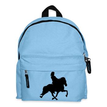 Passport rider - Kids' Backpack - light blue - Front
