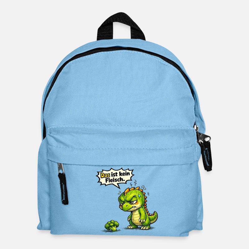 Funny Saying Outfit Statement Motif - Kids' Backpack - light blue