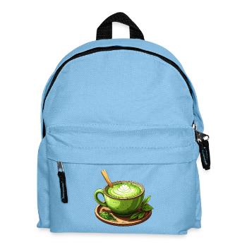 Matcha Tee - Kinder Rucksack - Hellblau - Vorne