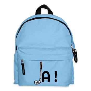 Golf Commitment Yes - Kids' Backpack - light blue - Front