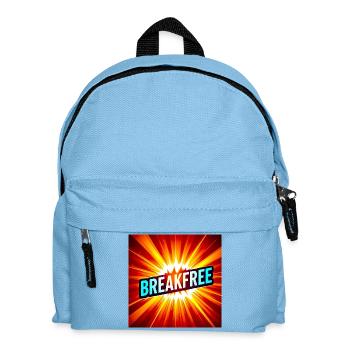 Breakfree Burst Graphic - Kids' Backpack - light blue - Front