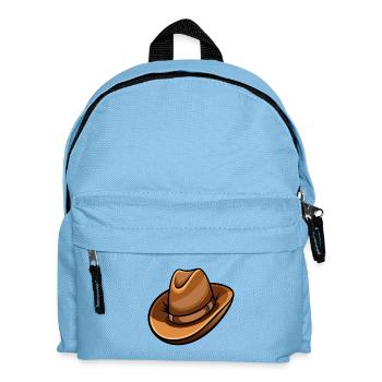 Cowboy hat - Kids' Backpack - light blue - Front
