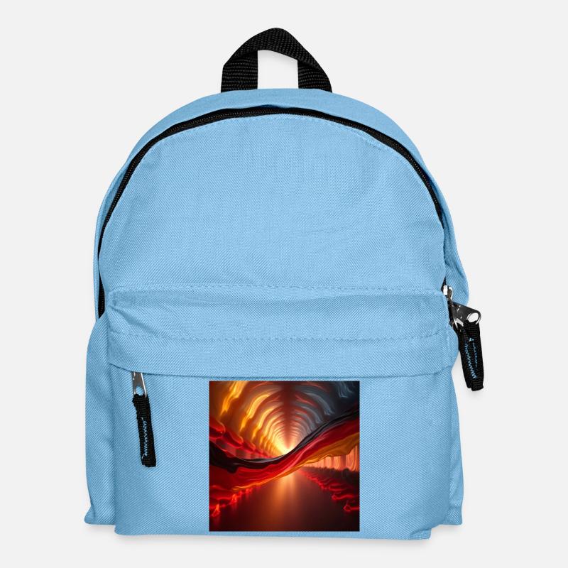 Flaggen Deutschland - Kinder Rucksack - Hellblau
