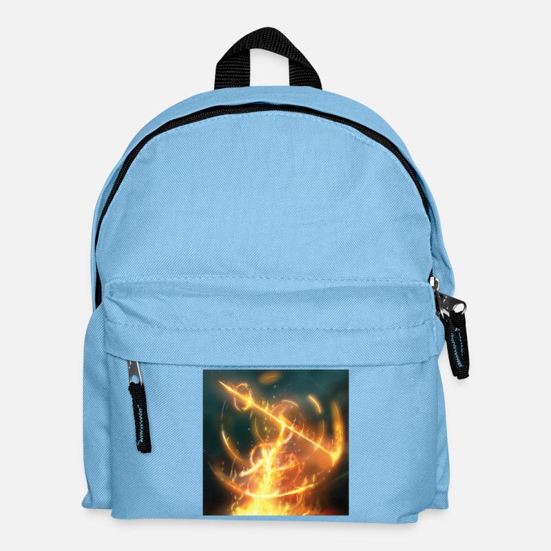 Fire Spear - Kinder Rucksack - Hellblau
