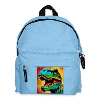 dinosaure - Sac à dos Enfant - bleu clair - Devant