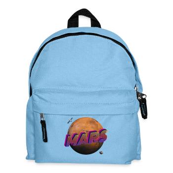 Mars - Série Espace Extra-Atmosphérique - Sac à dos Enfant - bleu clair - Devant
