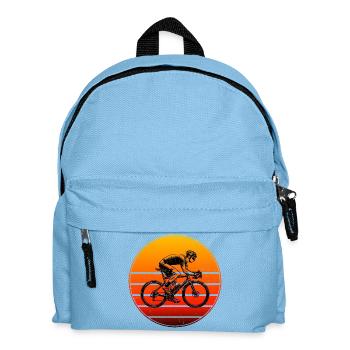 Idée cadeau pour un vélo de route avec vélo de route - Sac à dos Enfant - bleu clair - Devant