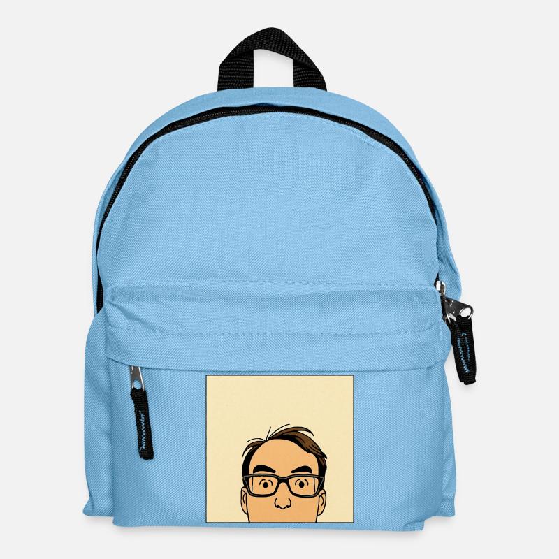 Felix does something - square - Kids' Backpack - light blue