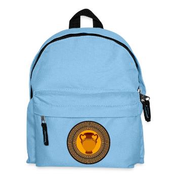Sonnenkreis Vase Griechischer Stil mäander - Kinder Rucksack - Hellblau - Vorne