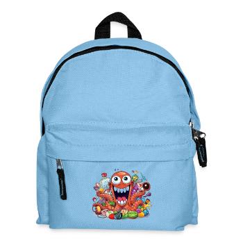 Crazy Kraken full of bells and whistles - Kids' Backpack - light blue - Front