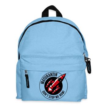 Maturantin (Matura / POS 3C) - Kinder Rucksack - Hellblau - Vorne